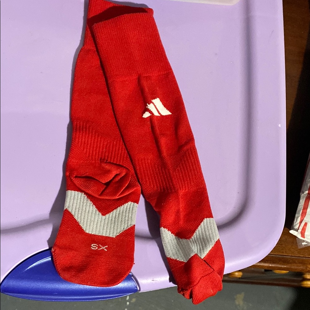 Adidas kids soccer socks